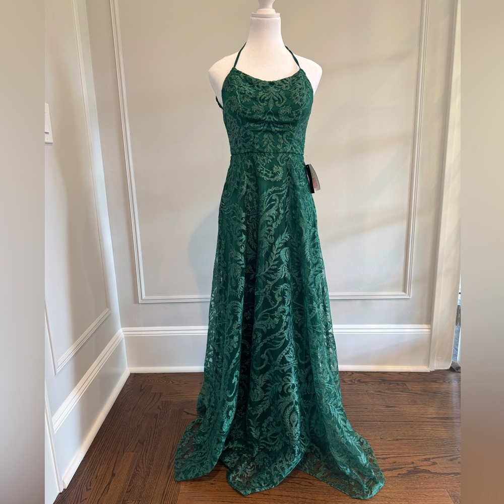 Gorgeous Green Prom Dress size 3 NWT